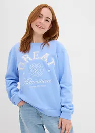 Sweatshirt i 100% økologisk bomull, bonprix