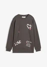 Sweatshirt i 100% økologisk bomull, bonprix