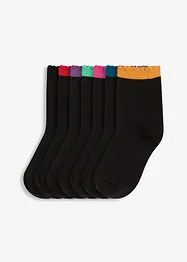Sokker med økologisk bomull (7-pack), bonprix