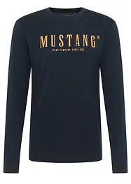 Langermet topp "Asheville" i 100% bomull fra Mustang, Mustang Jeans