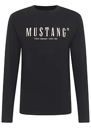 Langermet topp "Asheville" i 100% bomull fra Mustang, Mustang Jeans