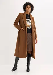 Langermet topp i stretchy bomull, bonprix