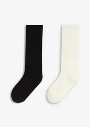 Myke sokker med bred kant (2-pack), bonprix