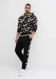 Joggebukse med innfelling, Regular Fit, bonprix