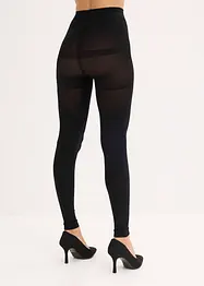 Leggings med push up, belly control og komfortlinning, formende egenskaper, ugjennomsiktig 80 DEN, bonprix
