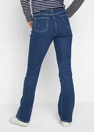 Bootcut-jeans Mid Waist, økologisk bomull, bonprix