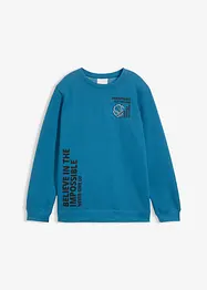 Sweatshirt i myk bomullsmiks, bonprix