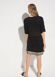 Transparent strandtunika i viskose, bonprix
