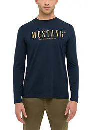Langermet topp "Asheville" i 100% bomull fra Mustang, Mustang Jeans