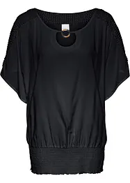 Bluse i 100% viskose, bonprix