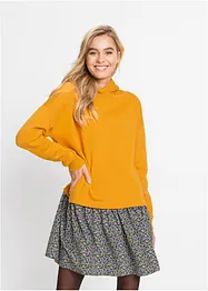 Sweatkjole i 2-i-1-stil, bonprix