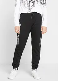 Joggebukse i myk bomullsmiks, bonprix