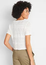 Kort, heklet bolero, bonprix