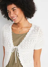 Kort, heklet bolero, bonprix