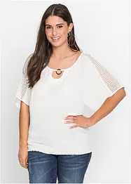Bluse i 100% viskose, bonprix