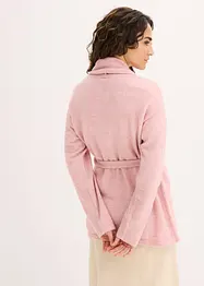 Strikkejakke i lodden, fluffy strikk, bonprix