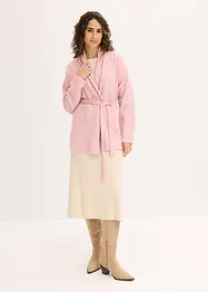 Strikkejakke i lodden, fluffy strikk, bonprix