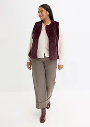 Vest i fuskepels, bonprix