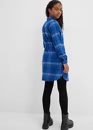 Blusekjole av flanell, bonprix