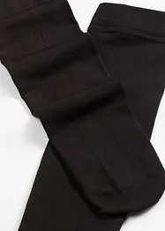 Termo-knestrømper (3-pack) 120den i tynn strømpekvalitet med innvendig fleece, bonprix
