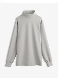 Topp i scuba-materiale med ståkrage, bonprix