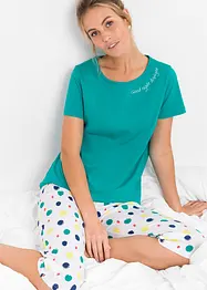 Pyjamas i 100% bomull, bonprix