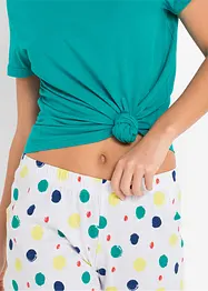 Pyjamas i 100% bomull, bonprix