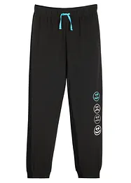 Joggebukse i myk bomullsmiks, bonprix