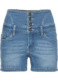 Jeans-shorts med høyt liv, bonprix