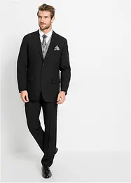 Dress med vest og plastron (sett i 5 deler), Regular Fit, bonprix