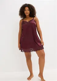 Neglisjé i sateng med fin glans, bonprix