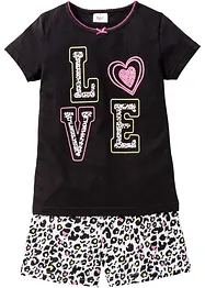 Pyjamas i 100% økologisk bomull (2-delt sett), bonprix