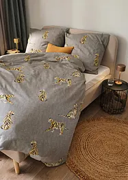 Sengesett med tigertrykk, bonprix
