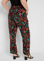 Pull on-bukse i viskose, bonprix
