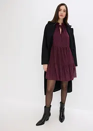 Tunikakjole med glittereffekt, bonprix