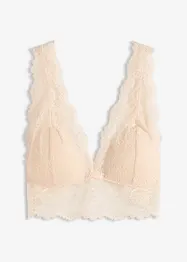 Bralette i tynt blondemateriale, bonprix