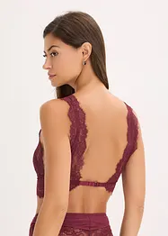 Bralette i tynt blondemateriale, bonprix