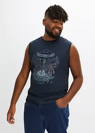 Singlet i vasket stil ,av 100% økologisk bomull, bonprix