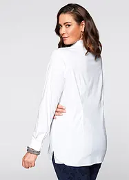 Lang stretchbluse, bonprix