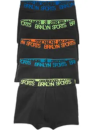 Boksershorts med myk bomull (5-pack), bonprix