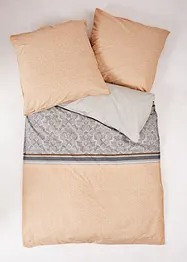 Sengesett i percale med stripemønster, bonprix