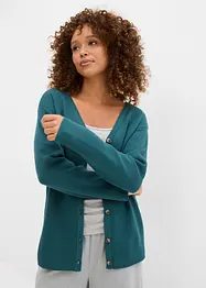 Finstrikket jakke, bonprix