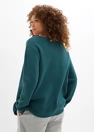 Finstrikket jakke, bonprix