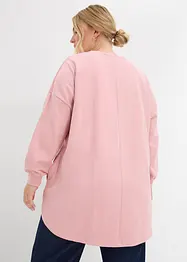 Oversized sweatshirt i 100% bomull, bonprix