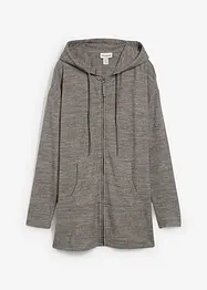 Finstrikket cardigan i lett viskosemiks, bonprix