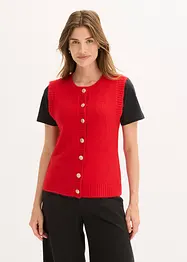 Strikket vest, bonprix