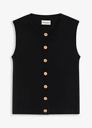 Strikket vest, bonprix
