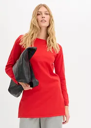 Lang genser med resirkulert bomull, bonprix