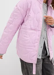 Oversized vattert jakke, bonprix