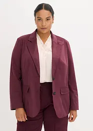Blazer i semsket skinn, bonprix